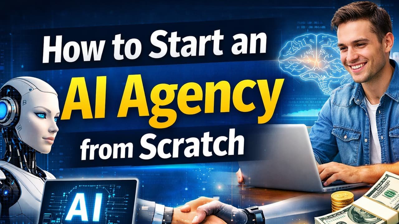 How to Start an AI Agency from Scratch (Complete Beginner Guide 2026)